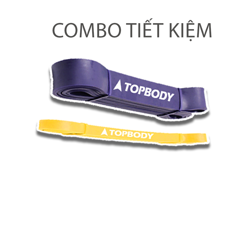 Dây kháng lực Power Band đa năng hỗ trợ luyện tập thể dục tiện lợi tại nhà văn phòng TOPBODY - T1 - 