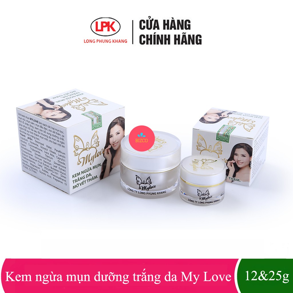Kem Mụn Trứng Cá Ngừa Thâm Liền Sẹo My Love Long Phụng Khang Cam Kết Sản Phẩm Đúng Mô Tả Chất Lượng Đảm Bảo An Toàn Đến Sức Khỏe Người Sử Dụng