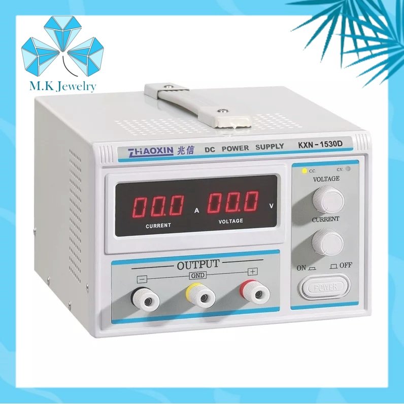 (HCM) Máy cấp nguồn chính hãng Zhaoxin KXN - 1530D - Máy cấp nguồn 15V - 30A 4 LED - Nguồn xi mạ - M