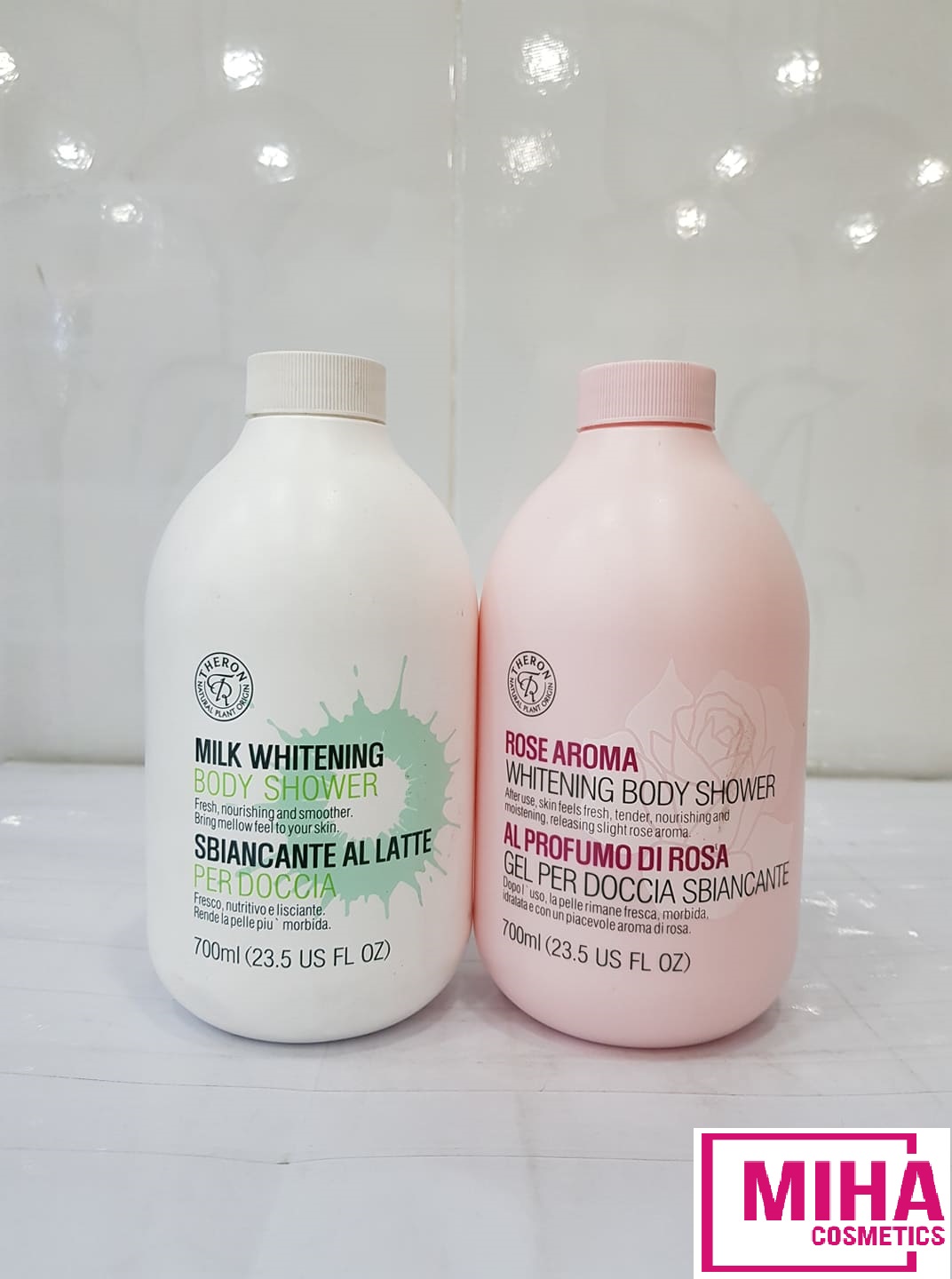 Sữa Tắm Dưỡng Trắng Theron Whitening Body Shower 700Ml