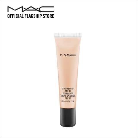 [Hcm]Kem Nền Mac 40Ml - Kem Nền Dưỡng Ẩm Chống Nắng Mac - Studio Sculpt Spf 15 Foundation 40Ml