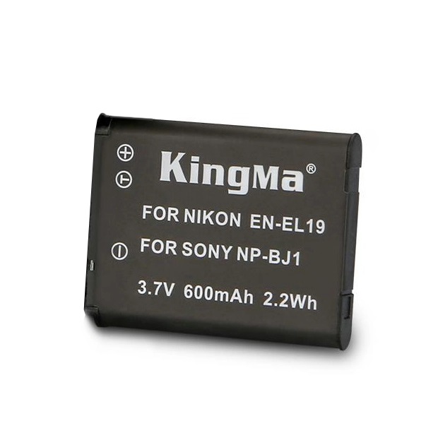 Nikon EN-EL19 | Pin và Sạc máy ảnh KINGMA Nikon EN-EL19 EL19 cho Nikon Coolpix S32 S33 A100 A300 W10