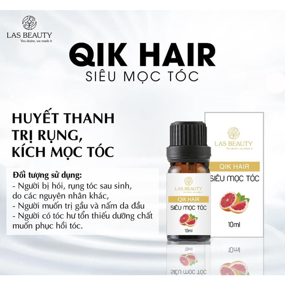 Siêu Mọc Tóc Qik Hair Las Beauty - Kích Thích Mọc Tóc [Chính Hãng]