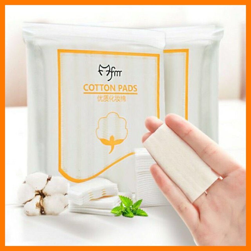 Bông Tẩy Trang 222 Miếng Cotton Pads 3 Lớp Dày Dặn 100% Cotton Cao Cấp Siêu Dai Thấm Hút Êm Mịn Tốt Mọi Loại Da M01