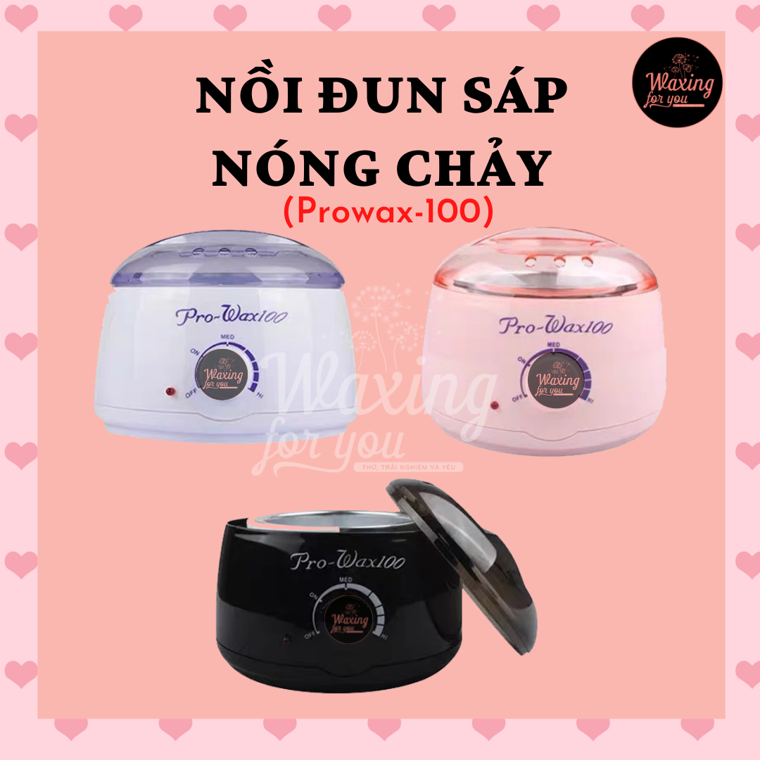 Nồi nấu sáp wax lông❤Freeship❤Tặng que gỗ