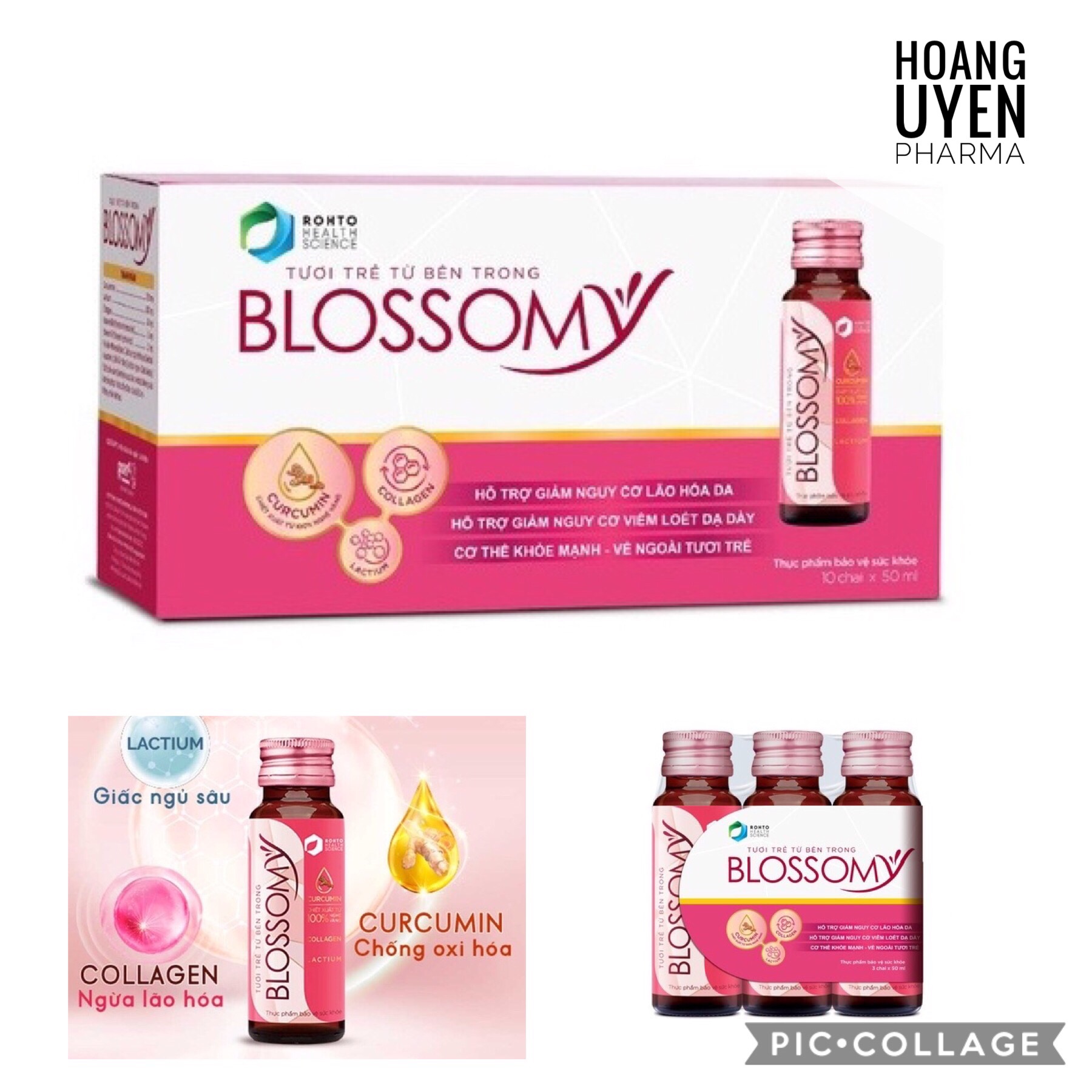 Collagen Blossomy - Hộp 10 Chai