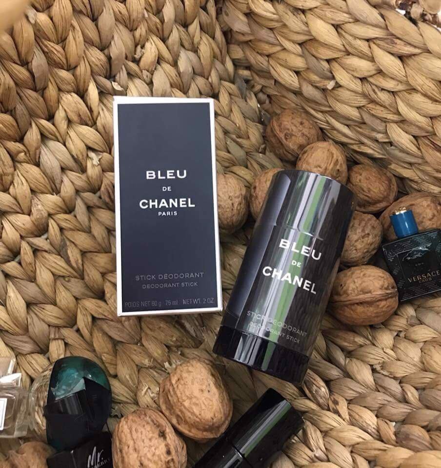 [Hcm]Lăn Khử Mùi Nam Chanel Blue Dạng Săp 75Gr.