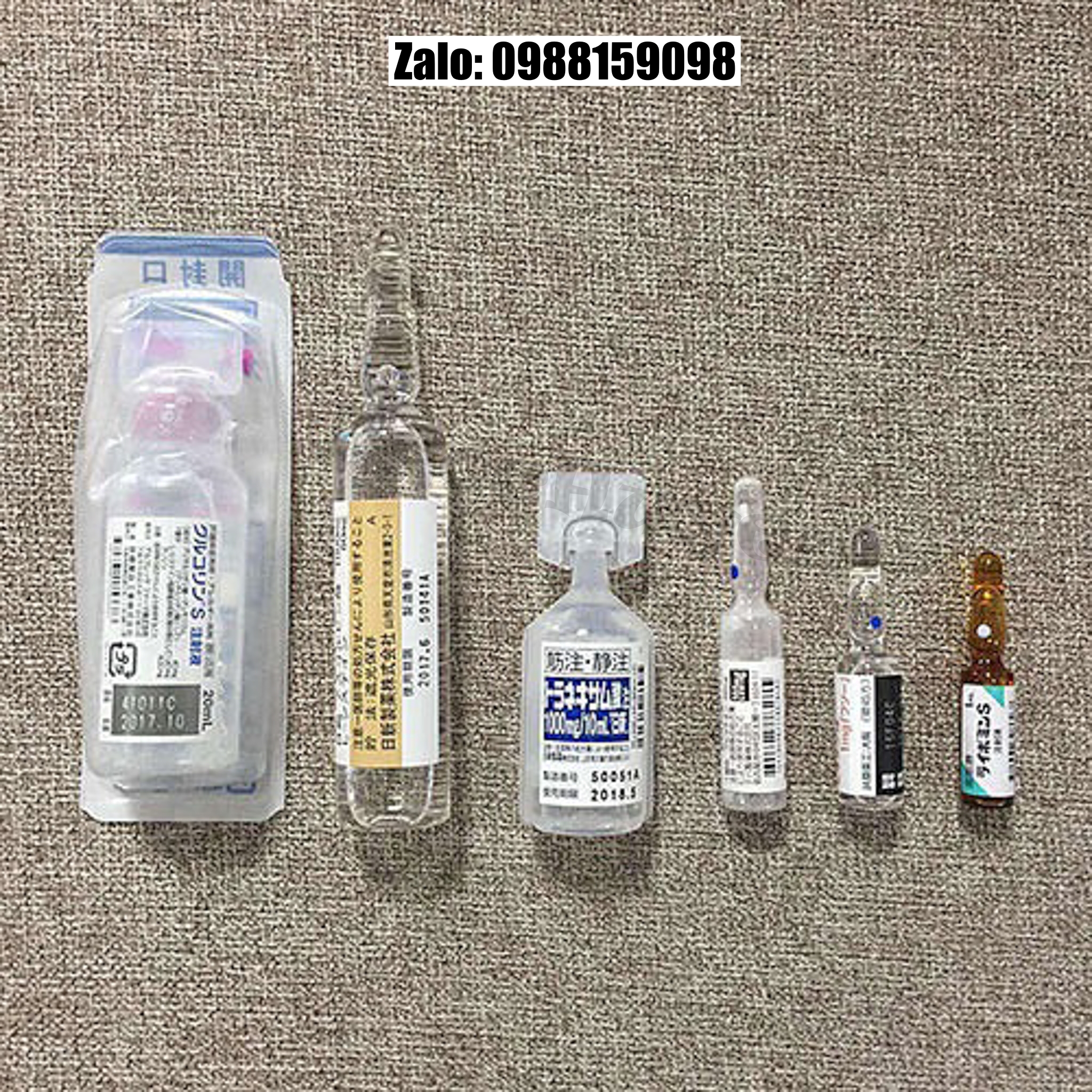 Truyền trắng - Nhật Set Truyền Trắng Platinum Nhật Bản 10 buổi - 1 set 6 loại ống dưỡng chất - Truyền Nhật