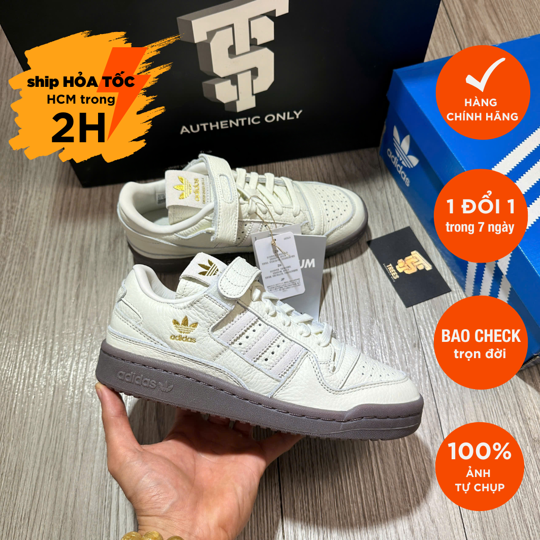 [CHÍNH HÃNG] Giày thể thao ADIDAS ORIGINALS FORUM LOW 84 WHITE ORBIT GREY GUM IF9689 Full Box Tag Au