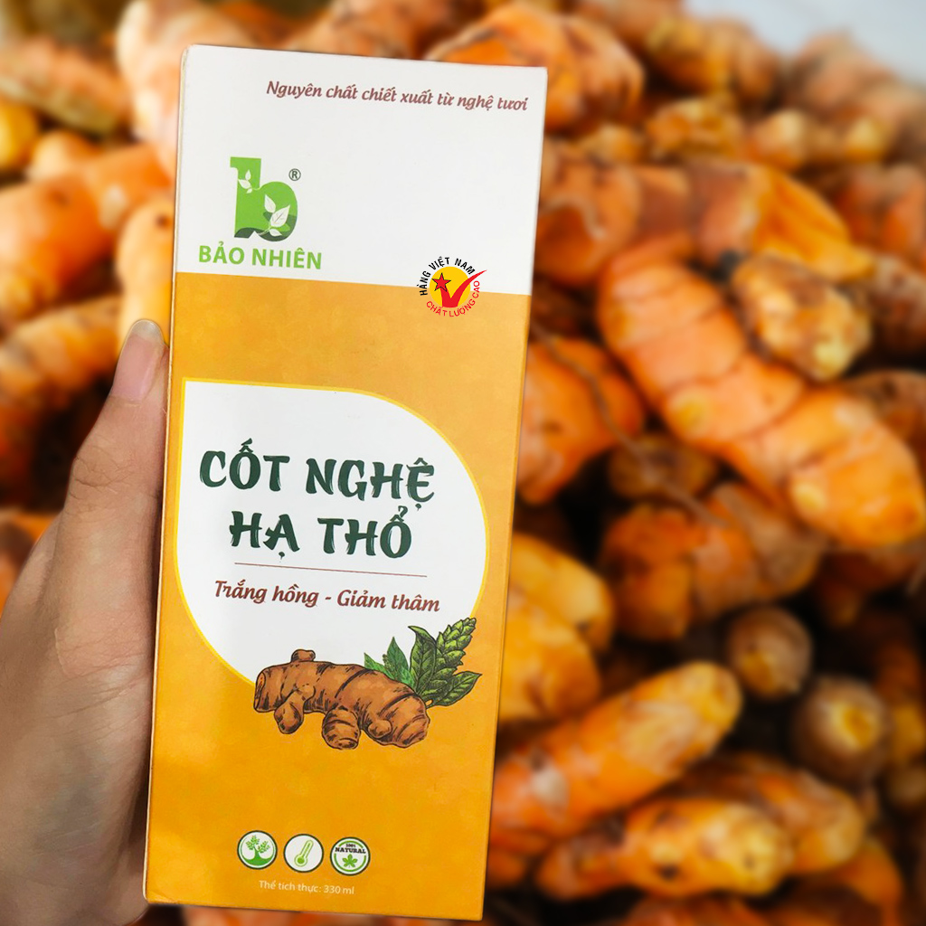 Cốt Nghệ Hạ Thổ Bảo Nhiên 330Ml Giúp Giảm Thâm – Tái Tạo Vùng Da Thâm Cho Mẹ Sau Sinh