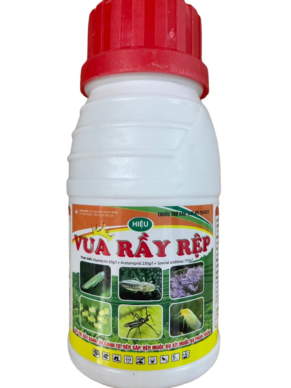 Thuốc trừ sâu hiệu Vua rầy rệp (240ml) : Trừ bọ trĩ nhện đỏ rầy xanh rầy trắng rệp sáp bọ nhảy bọ cá