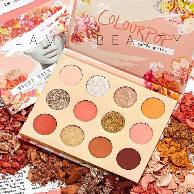 [HCM]Bảng phấn mắt Colourpop sweet talk eyeshadow palette chất lượng đảm bảo an toàn đến sức khỏe người sử dụng