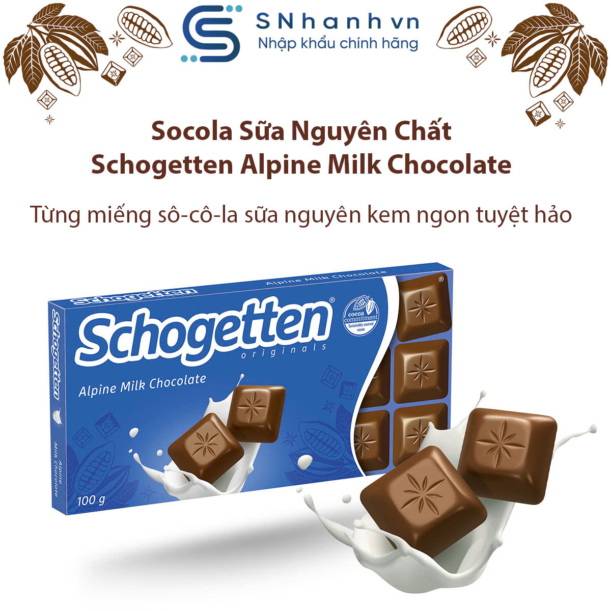 Thanh Socola Đen nguyên chất 55% Cacao BABAEVSKY & SCHOGETTEN các loại