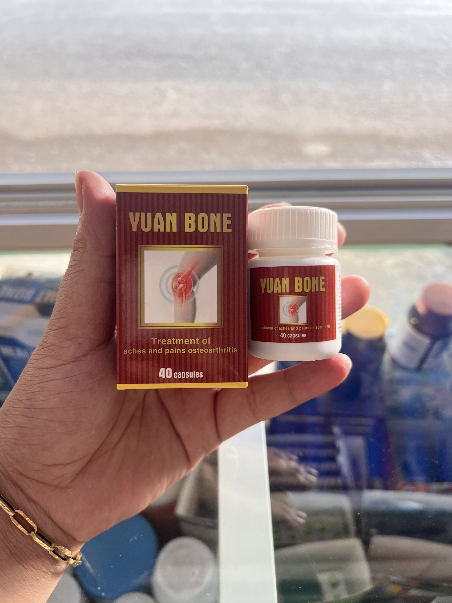 Viên uống dưỡng khớp YUAN BONE hỗ trợ đau nhức xương khớp thoái hóa thoát vị đĩa đệm tê bì chính hãng malaysia