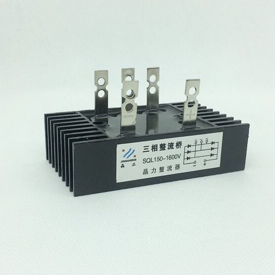Cầu Diot 100A 4 chân 1 pha 5 chân 3 pha Chuyển điện DC thành AC phù hợp máy phát điện Củ phát Trung 