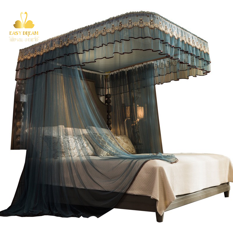 【 BẢN NÂNG CẤP MỚI NHẤT 2025 】 Chính hãng EASY DREAM Màn khung không phải khoan tường - mùng ngủ