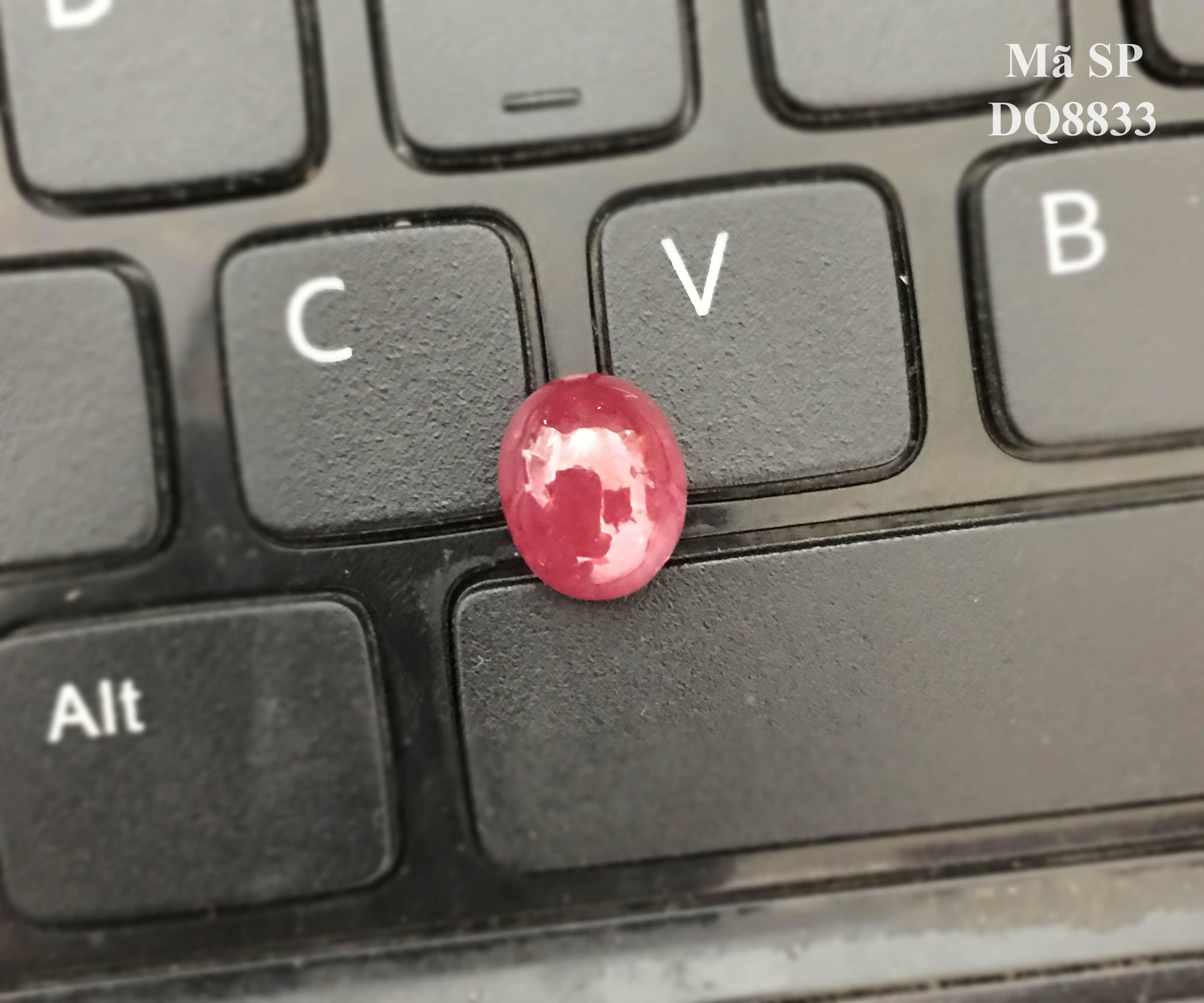 Mặt Đá Ruby Tự Nhiên Đỏ Đậm Size 89ct Mặt Nhẫn Nam Nữ