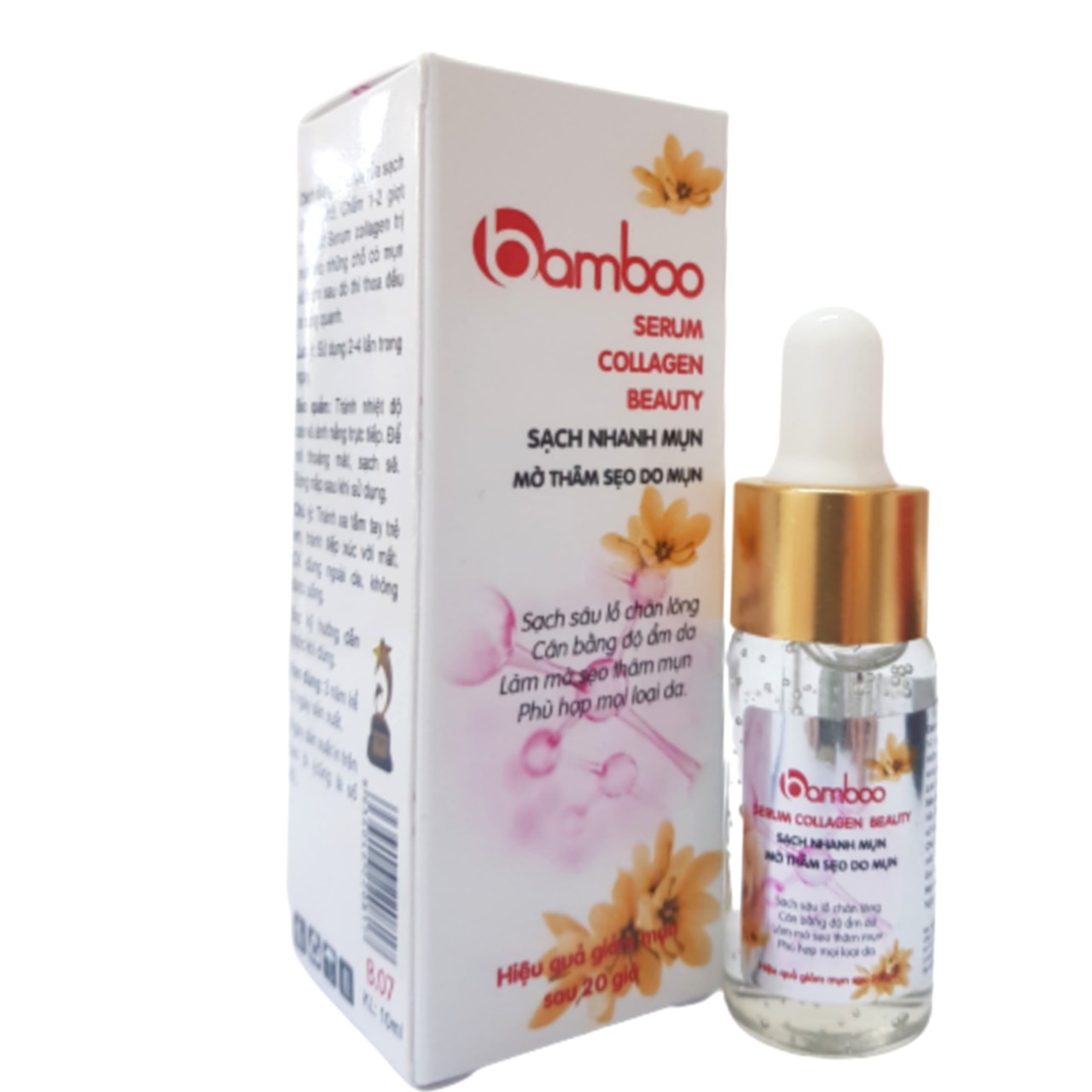 Bamboo Serum Sạch Nhanh Mụn ( Hộp Chai 10Ml ) - B07