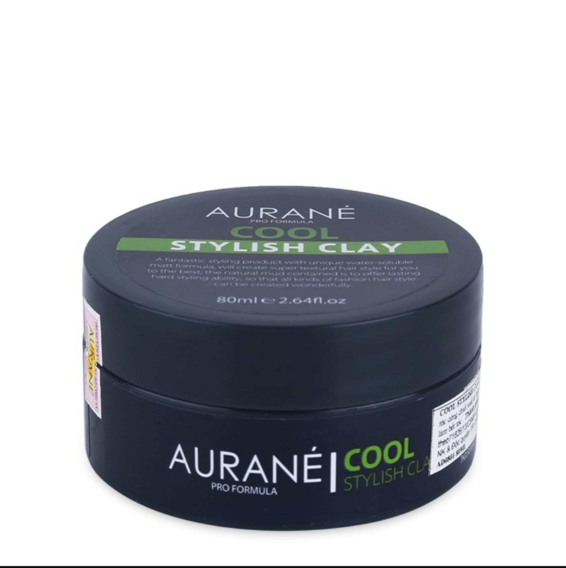 [Hcm]Sáp Tạo Kiểu Tóc Nam Cứng Mờ Aurane Cool Stylish Clay 80Ml