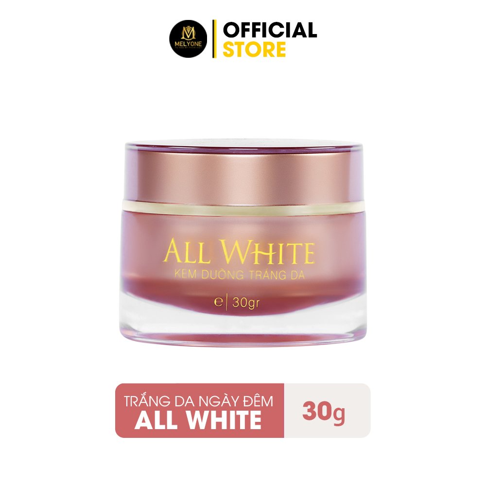 Kem Dưỡng Da Face Ngày Và Đêm ALL WHITE Tinh Chất Nhân Sâm Và Trà Xanh Cải Thiện Làn Da Xỉn Màu-Mỹ Phẩm Cao Cấp MELYONE