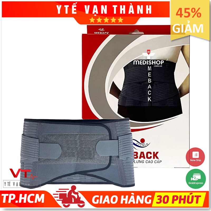 ✅ Đai Cột Sống: Meback (Me Back) Hỗ Trợ Điều Trị Bệnh Lý Lưng Thoát Vị Đĩa Đệm - Vt0368 [ Y Tế Vạn Thành ]