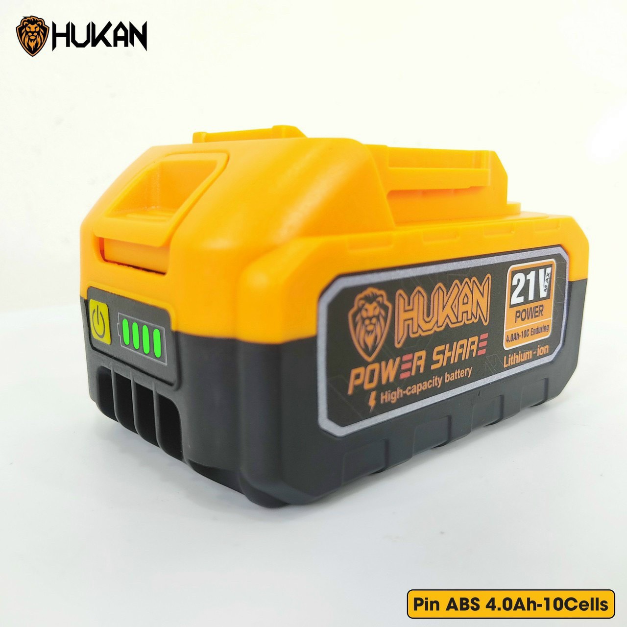 Pin 10cell Hukan 4Ah Xả 10C dùng cho máy khoan bê tông máy mài pin