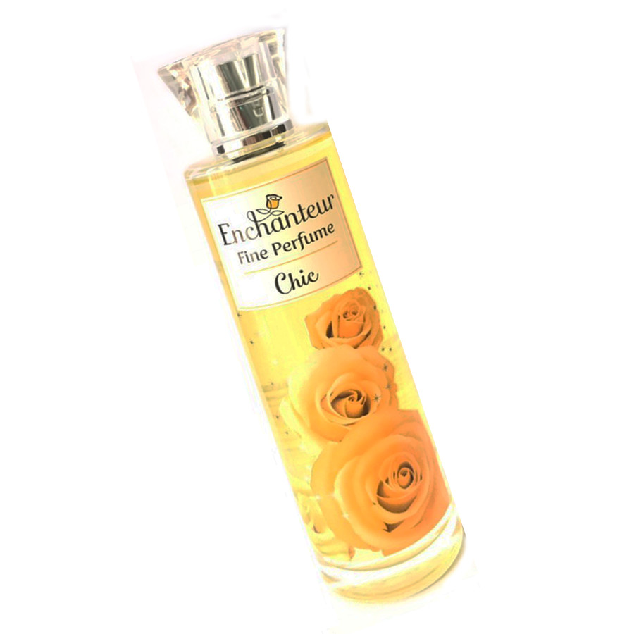 [Hcm]Nước Hoa Toàn Thân Enchanteur Hương Chic 100Ml