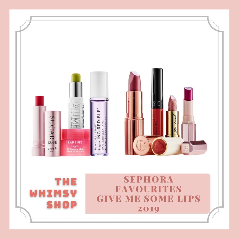 [Hcm][Sephora Favourites] Bộ Son Give Me More Lips 2O19