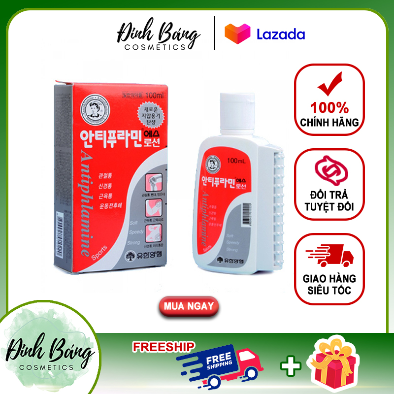 [Hcm]Dầu Nóng Xoa Bóp Hàn Quốc 100Ml - Kho Sỉ Đình Bằng