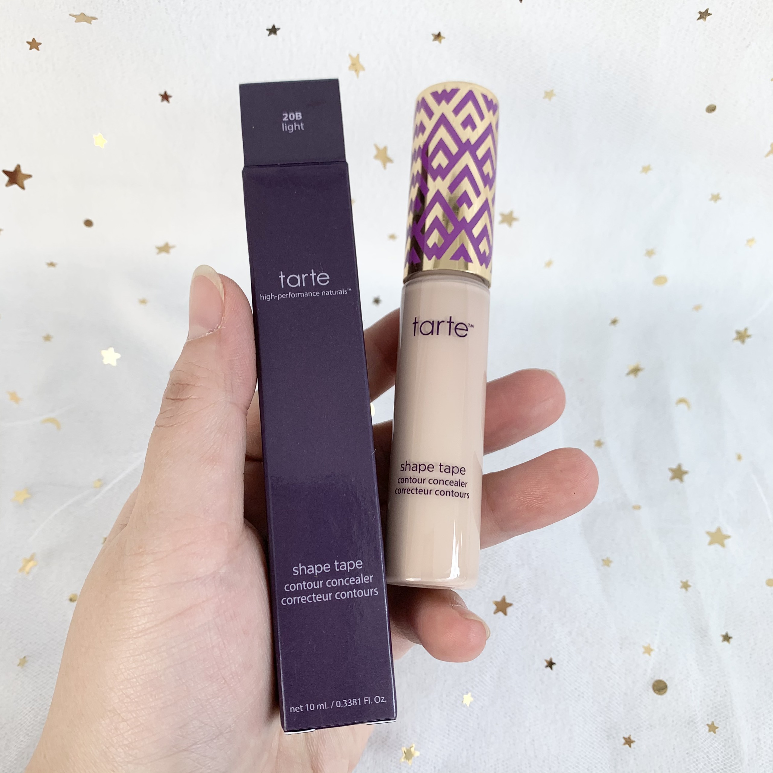 [Hcm]Kem Che Khuyết Điểm Màu 20B Light - Tarte - Shape Tape Contour Concealer Correcteur Contours 10Ml