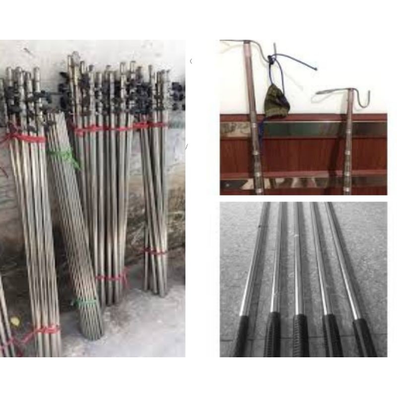 Sào Rút  Inox đa năng 7M Tiện Lợi| - 7M