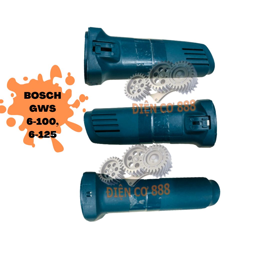 Bộ vỏ nhựa máy mài BOSCH GWS 6-100 GWS 6-125 GWS 060 GWS 5-100 (MOTOR HOUSING + HOUSING COVER BLUE)
