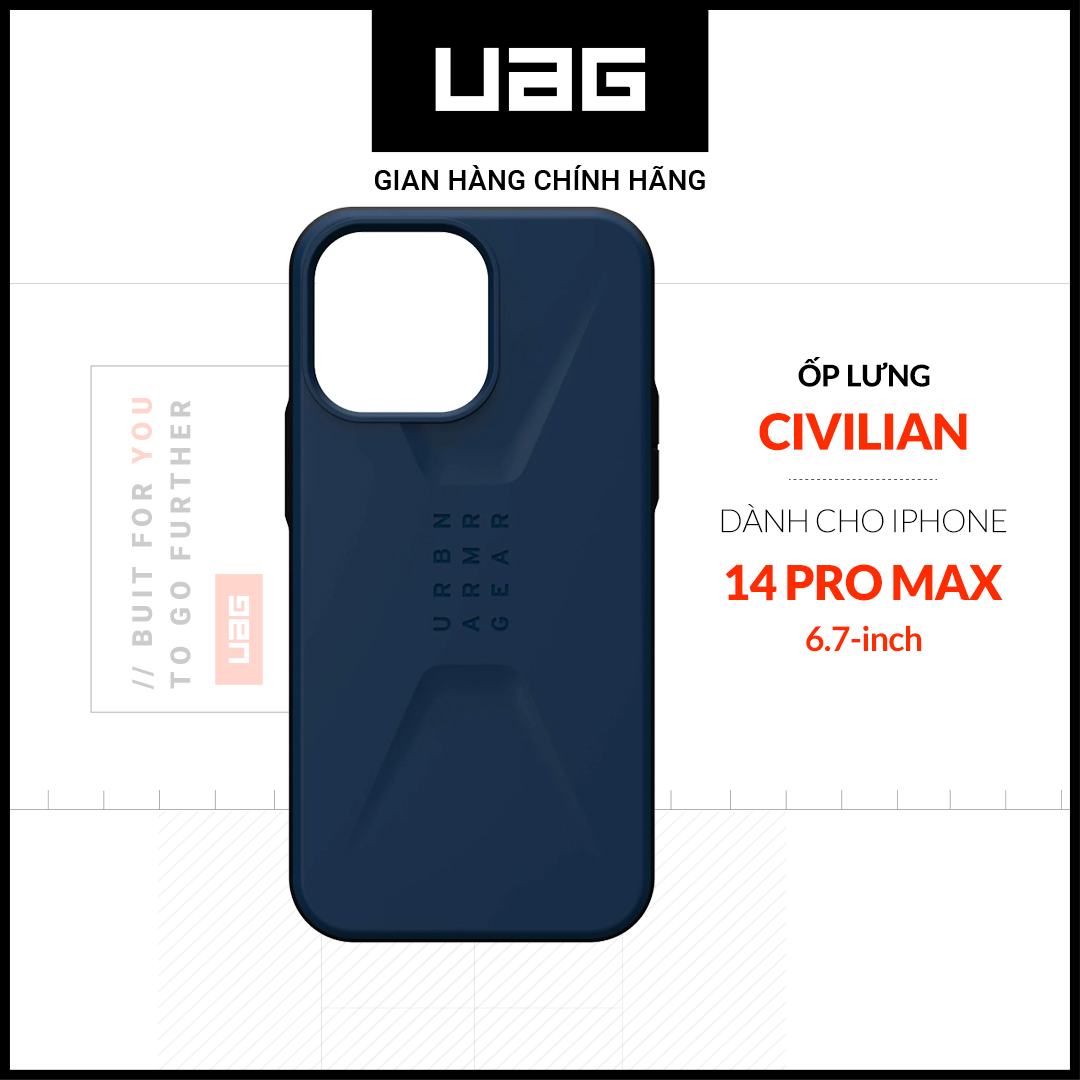 Ốp Lưng UAG CIVILIAN Cho iPhone 14 PRO MAX [6.7 INCH]