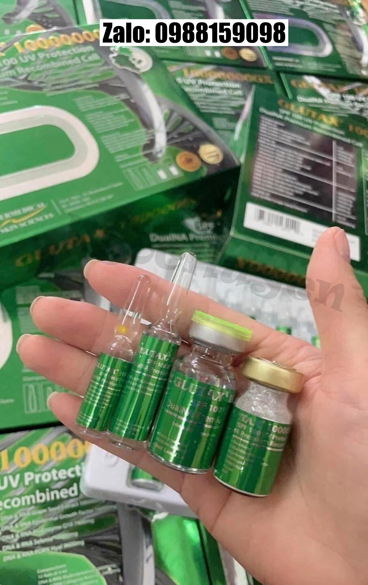 Set Truyền Trắng Glutax 1.000.000 Italy 10 buổi