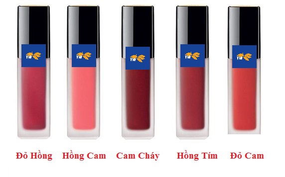 (Có Quà Tặng) Son Kem Fish Cosmetic Đẹp Lì Handmade Ảnh Video Quay Thực Tế Sản Phẩm