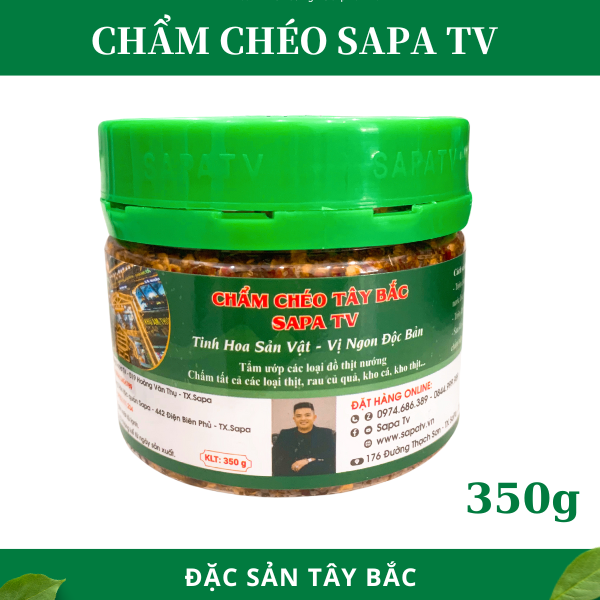 Chẩm Chéo Tây Bắc - Nước Chấm Chẩm Chéo Sapa TV . Đặc Sản Tây Bắc 350g.