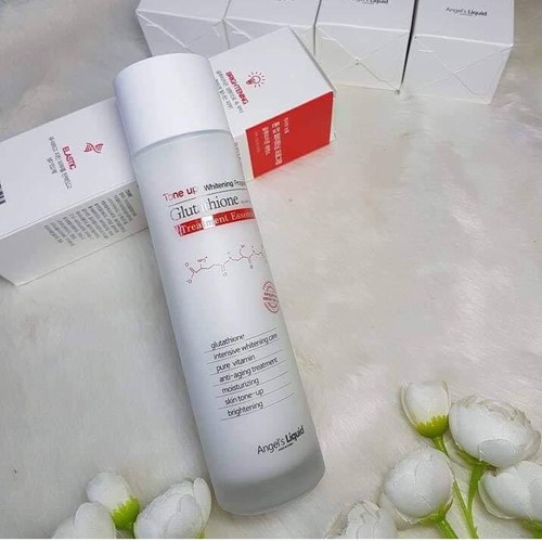 [HCM]Nước Thần Dưỡng Trắng Da 7Day Angel’s Liquid Tone Up Whitening Program Glutathione Treatment Essence 150ml
