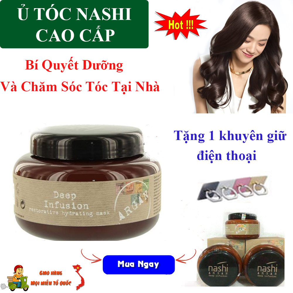 Dầu Ủ Làm Mềm Tóc Kem Ủ Cho Tóc Khô Xơ Ủ Tóc Nashi Loại Tốt . Giúp Phục Hồi Tóc Hư Tổn Dưỡng Tóc Giúp Tóc Mềm Mượt Óng Ả Kích Thích Mọc Tóc Nhanh. Giá Cực Ưu Đãi!