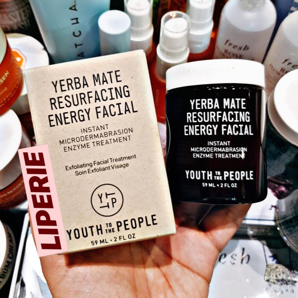 [Youth To The People] Mặt Nạ Enzyme Tẩy Da Chết Yerba Mate Resurfacing + Exfoliating Energy Facial With Enzymes