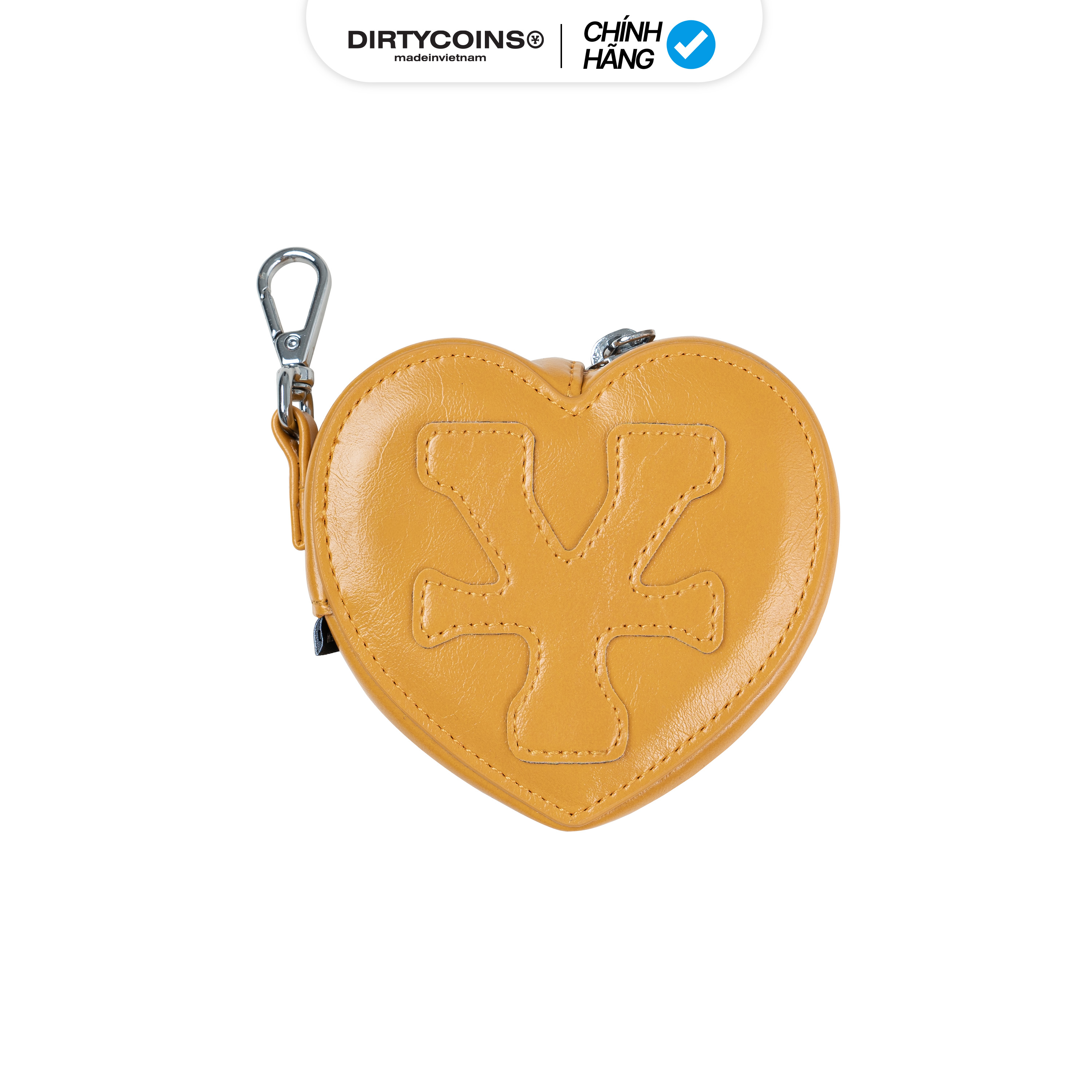 Túi DirtyCoins Mini Pounch Logo Patched Heart