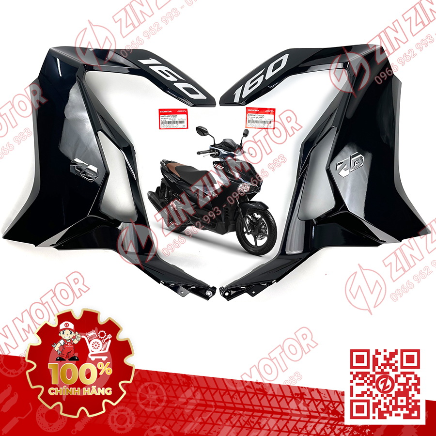 Bộ Ốp Trước, Cánh Yếm AB 2022 2023+, AirBlade 160, Air Blade 125 Trái Phải Đủ Màu Chính Hãng Honda -