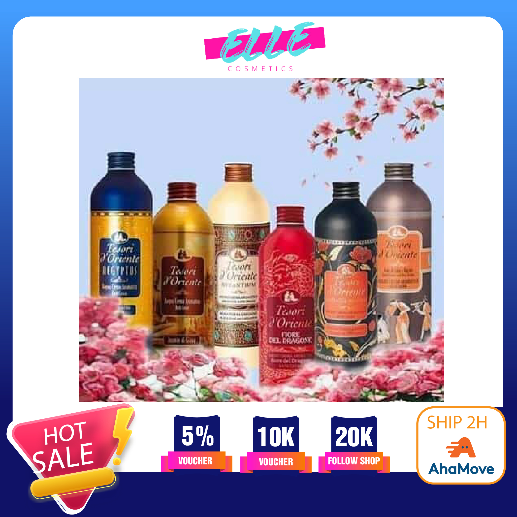 [HCM]Sữa tắm nước hoa xích Ý Te.sori doriente – Nồng nàn quyến rũ lưu hương lâu (500ml)