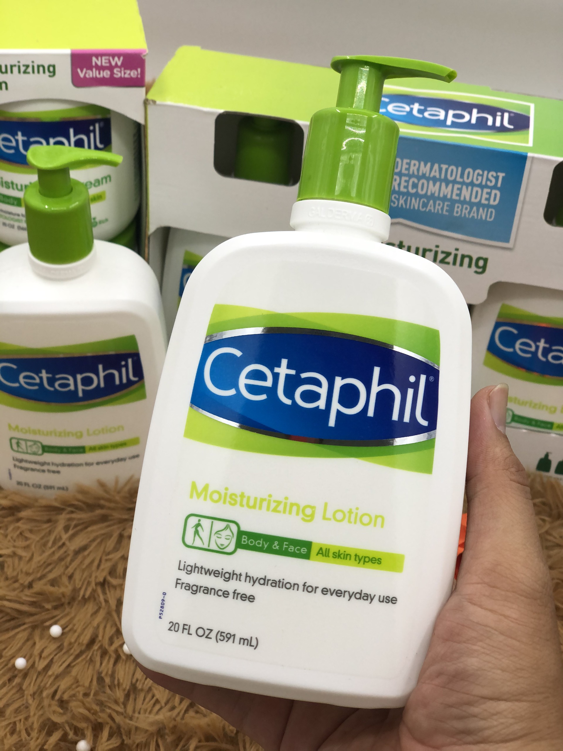 [Hcm]Sữa Dưỡng Thể Cetaphil 591Ml Hàng Mỹ