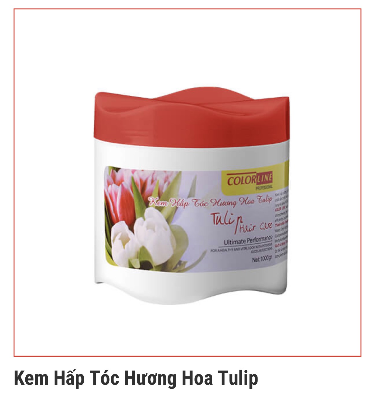 Kem Ủ tóc siêu mượt COLORLINE chính hãng Hương Hoa Tuylip