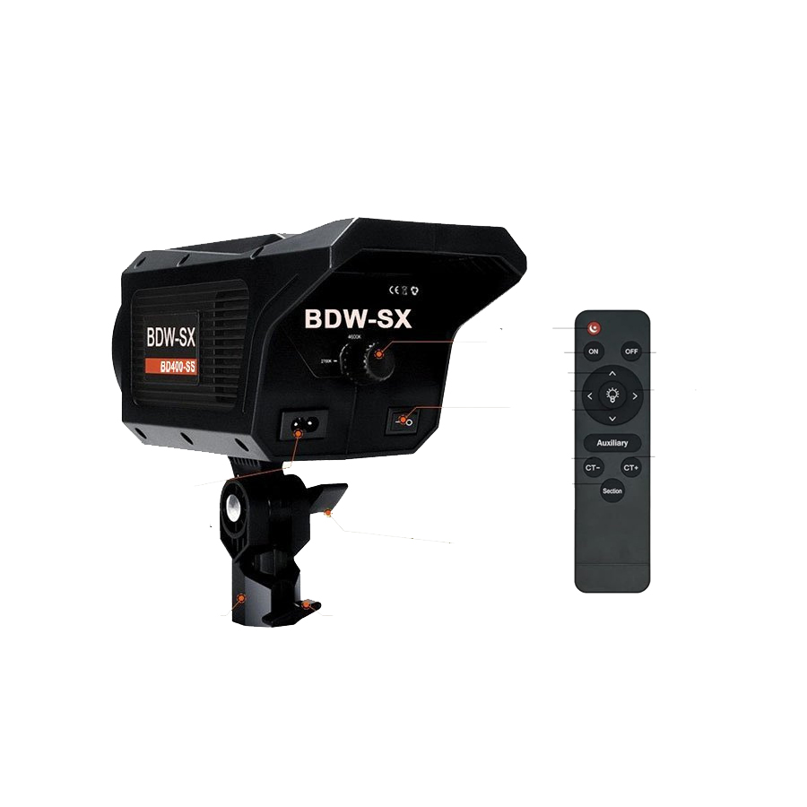 Bộ Đèn Chụp Studio Hình Cầu Bediro BD-400S chụp ảnh quay video livestream chuyên nghiệp Bộ đèn Ngàm 