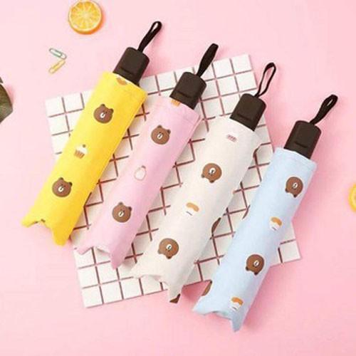 DÙ GẤP GỌN CHỐNG TIA UV HÌNH THÚ - Ô DÙ GẤP GỌN CAO CẤP CHẤT LƯỢNG