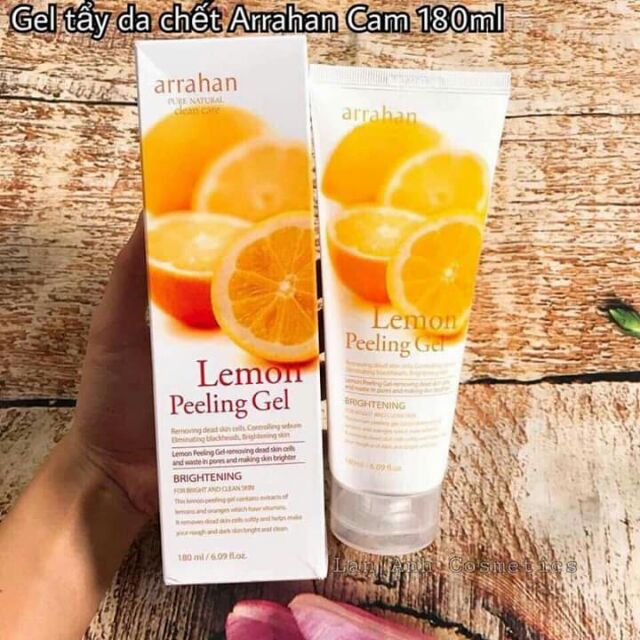 Gel Tẩy Tế Bào Chết Arrahan Lemon Peeling Gel 180Ml