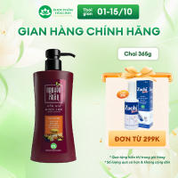 Dầu gội Dược liệu Nguyên Xuân nâu 365g- Dành cho tóc thường - Tặng thêm 35g  giá không đổi