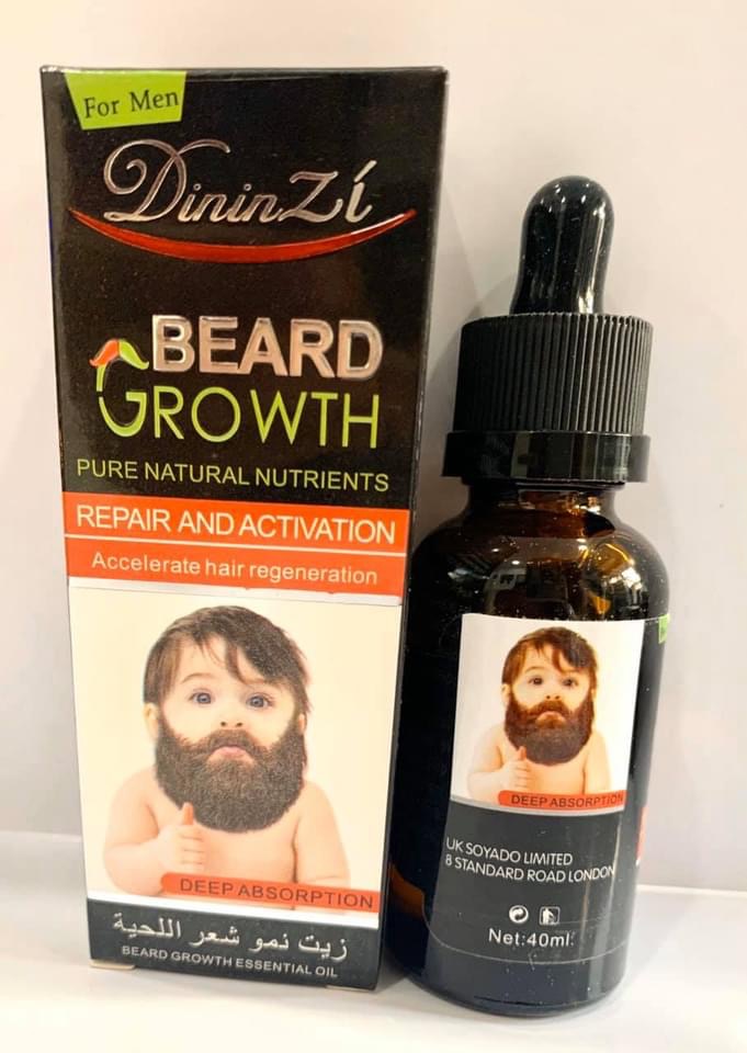 [Hcm]Tinh Chất Mọc Râu Beard Growth Dininzi 40Ml Giúp Mọc Lông Vùng Ngực 40Ml - Tinh Dầu Mọc Lông - Hx2037