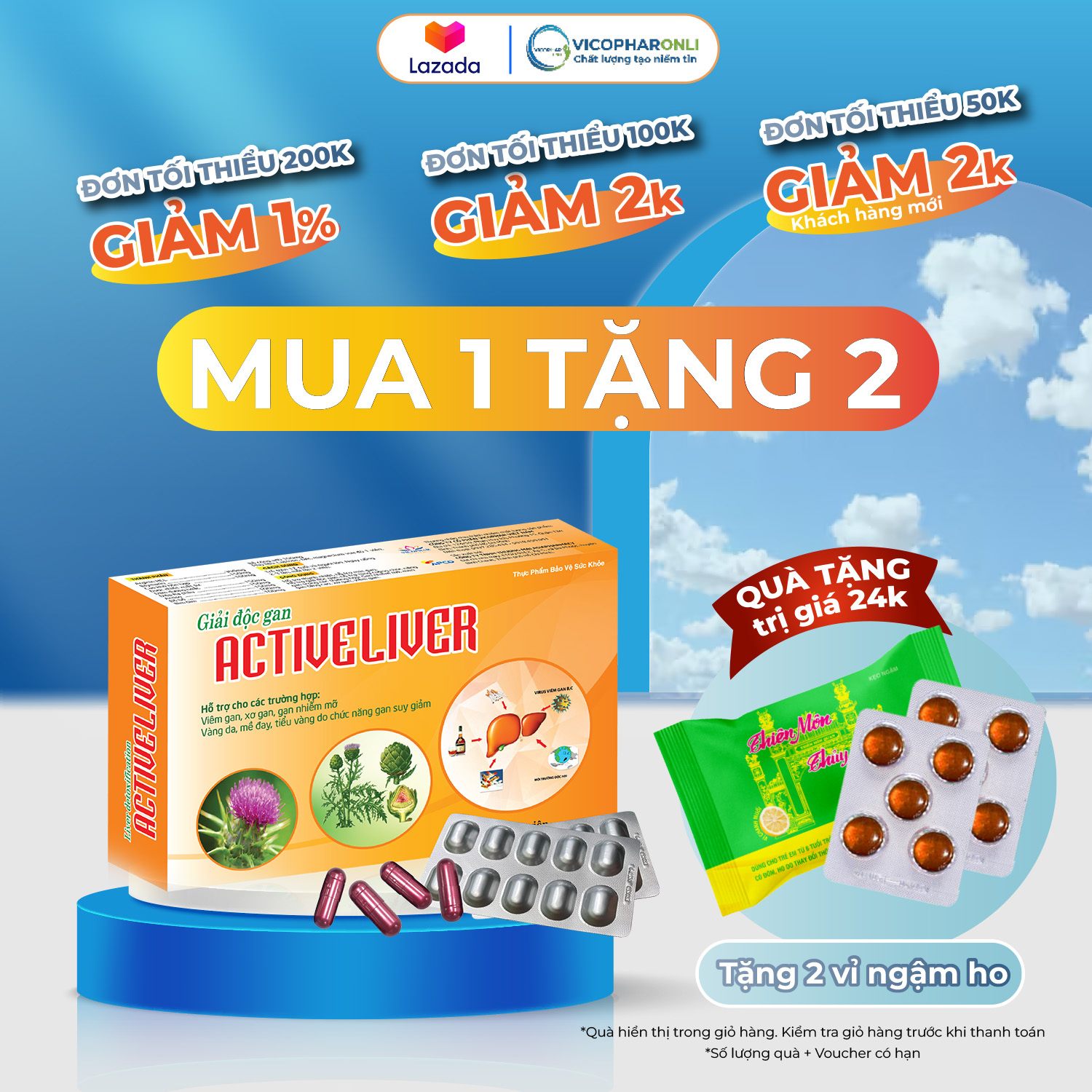 CHÍNH HÃNG Hỗ Trợ Giải Độc Gan Thải Độc Gan Tăng Cường Chức Năng Gan Active Liver .hộp 3 vỉ x 10 viê